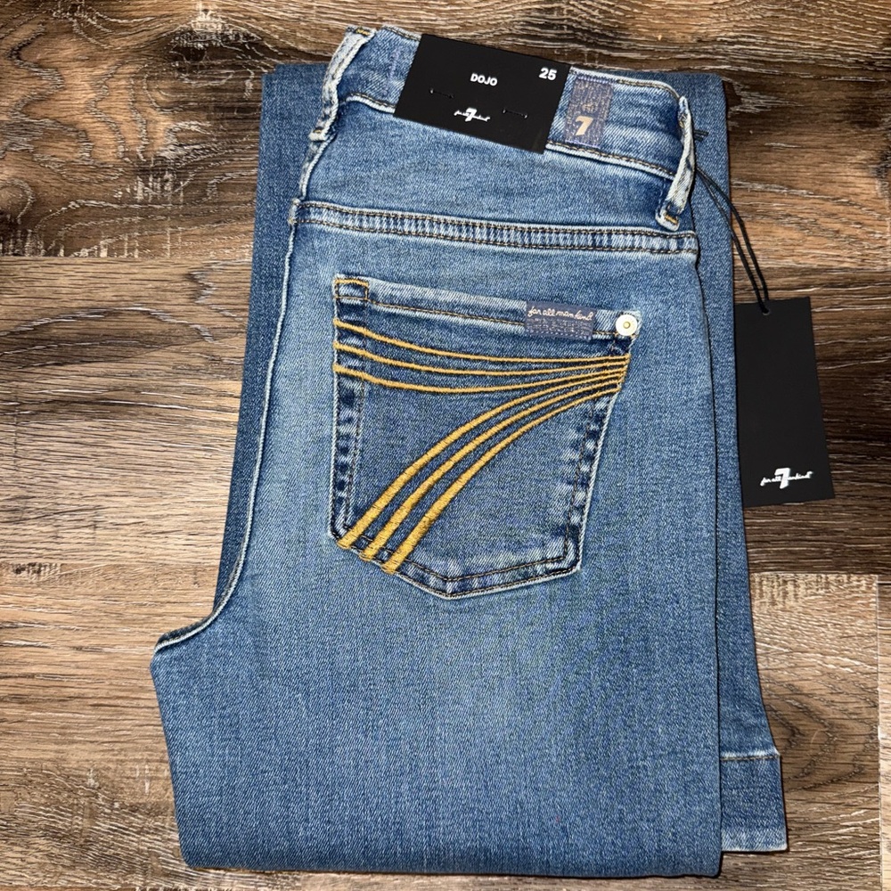 NWT 7 For All Mankind Dojo Jeans 7FAMK